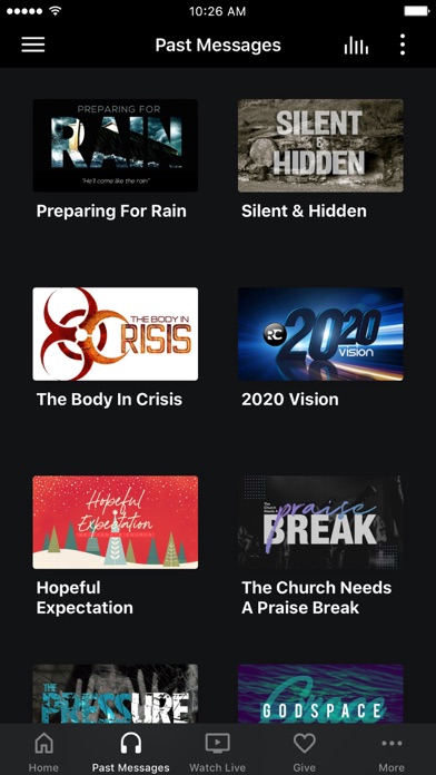 Rejuvenate Church App Screenshot