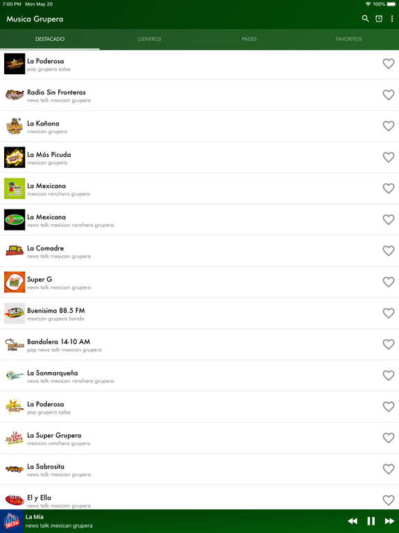 Screenshot #4 pour Musica Grupera Radios