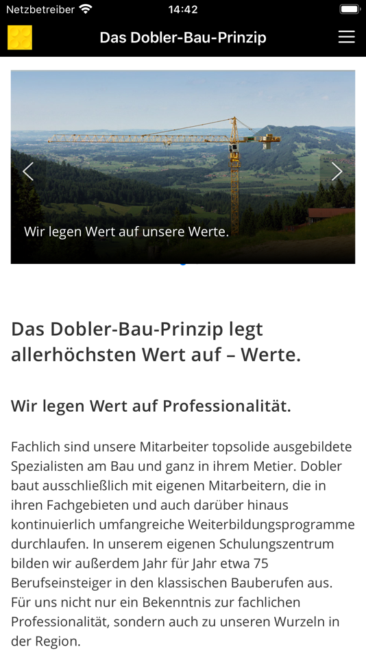 #3. myDobler (iOS) 由: Dobler GmbH & Co. KG Bauunternehmung