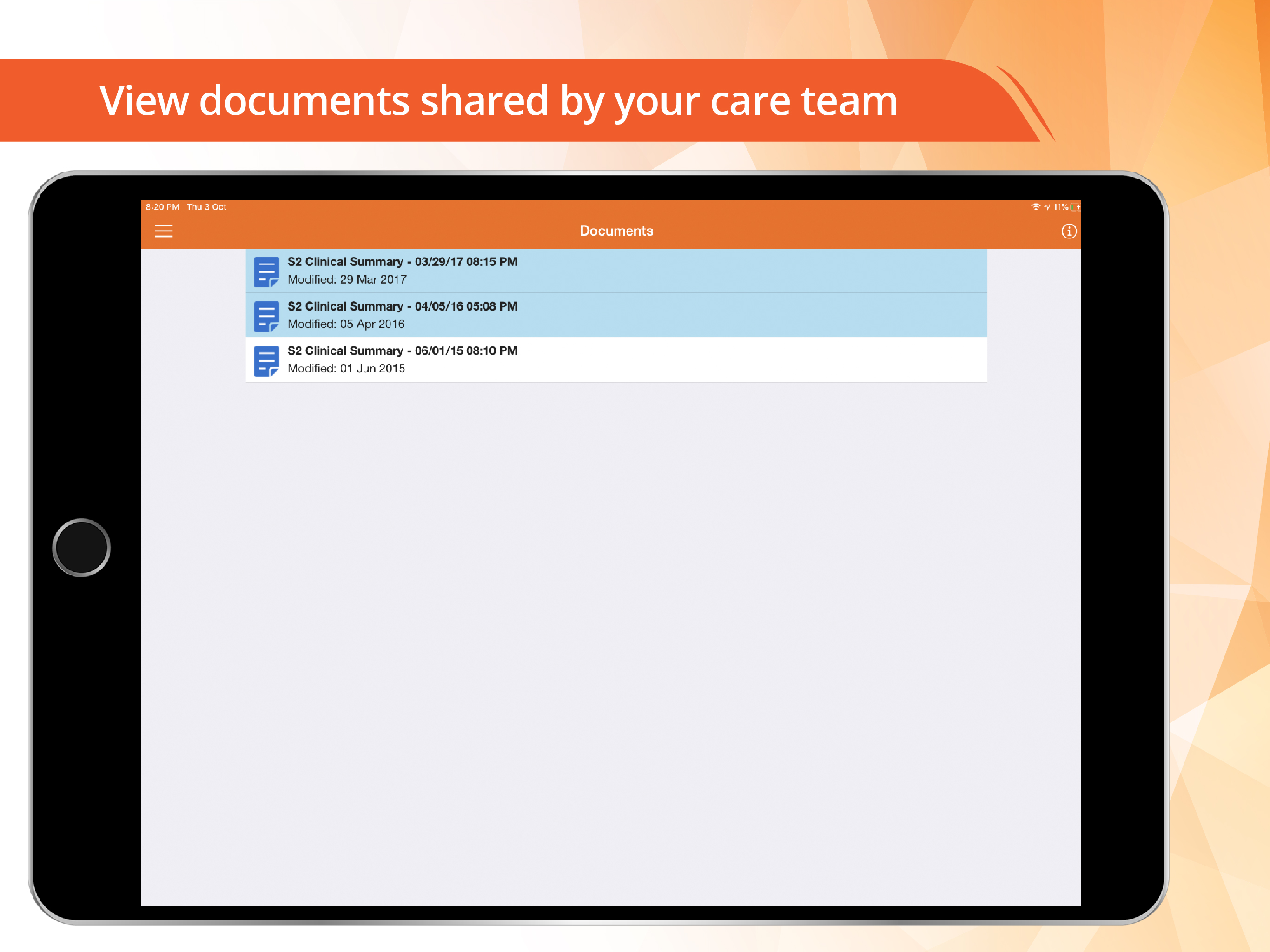 IMS Patient App screenshot 14
