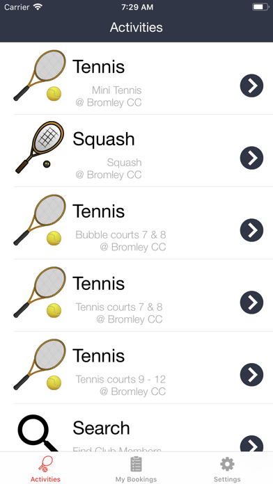 Screenshot #1 pour Bromley Sports Club