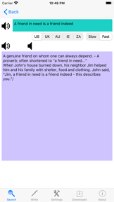 Idioms English Dictionary screenshot