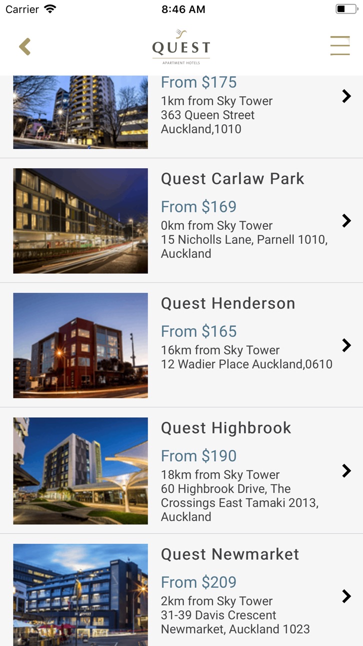 iPhone screenshot