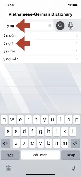 Game screenshot Vietnamese-German Dictionary mod apk