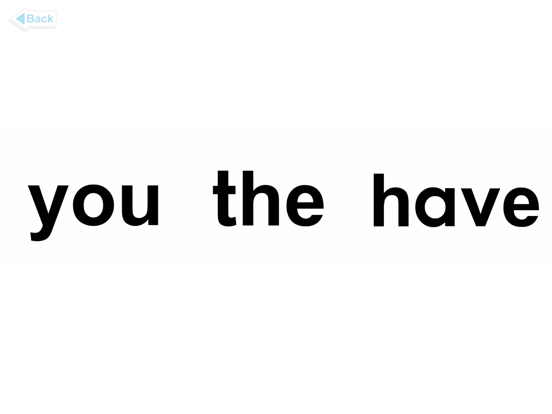 Screenshot #5 pour Sight Words 1 Guessing Game