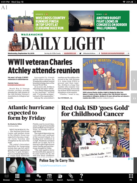 Screenshot #4 pour Waxahachie Daily Light News