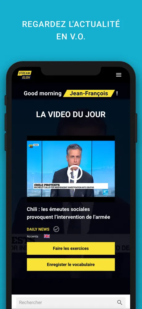 Streamglish anglais