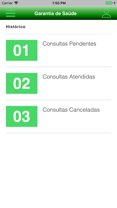 Screenshot #3 pour Garantia de Saúde Mobile