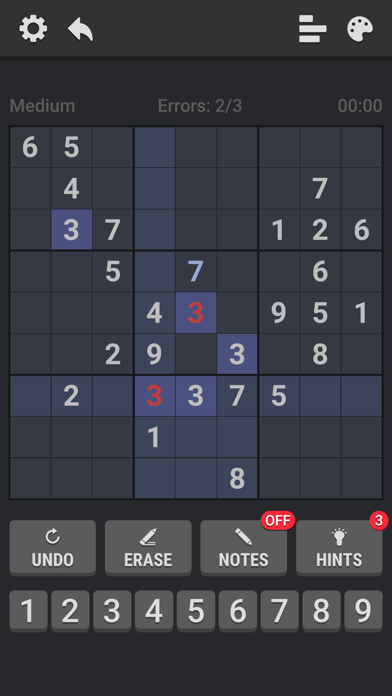 Sudoku Levels - classic puzzle screenshot 3