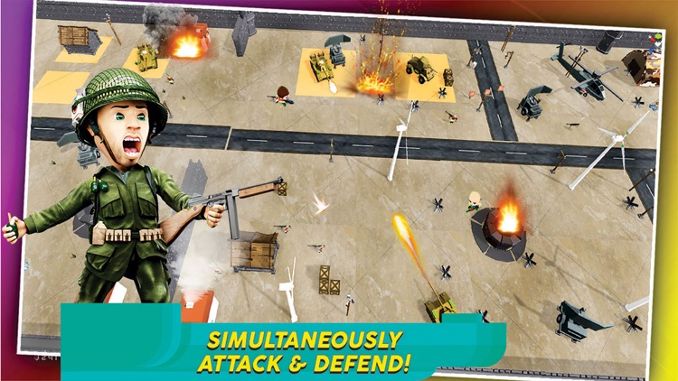 Rush War: Battle Simulator ww2 screenshot-3