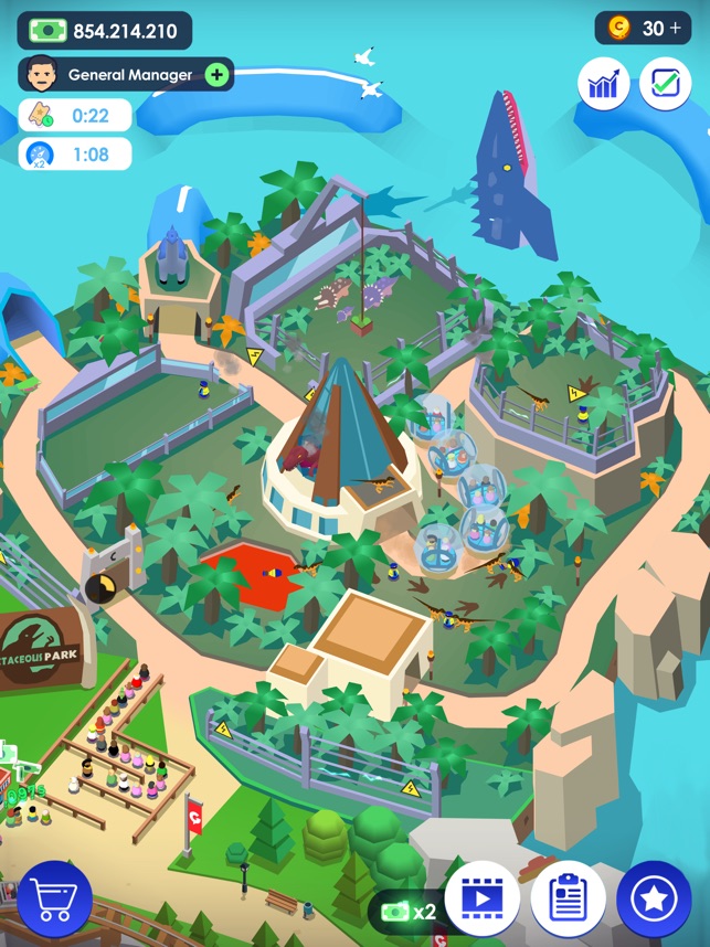 Idle Theme Park Tycoon Game On The App Store