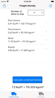 freight density iphone screenshot 1