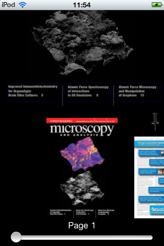 Microscopy & Analysis Magazine - náhled