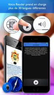 lecteur vocal pour le web pro iPhone Captures Décran 3