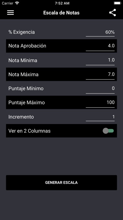 Escala de Notas screenshot-5
