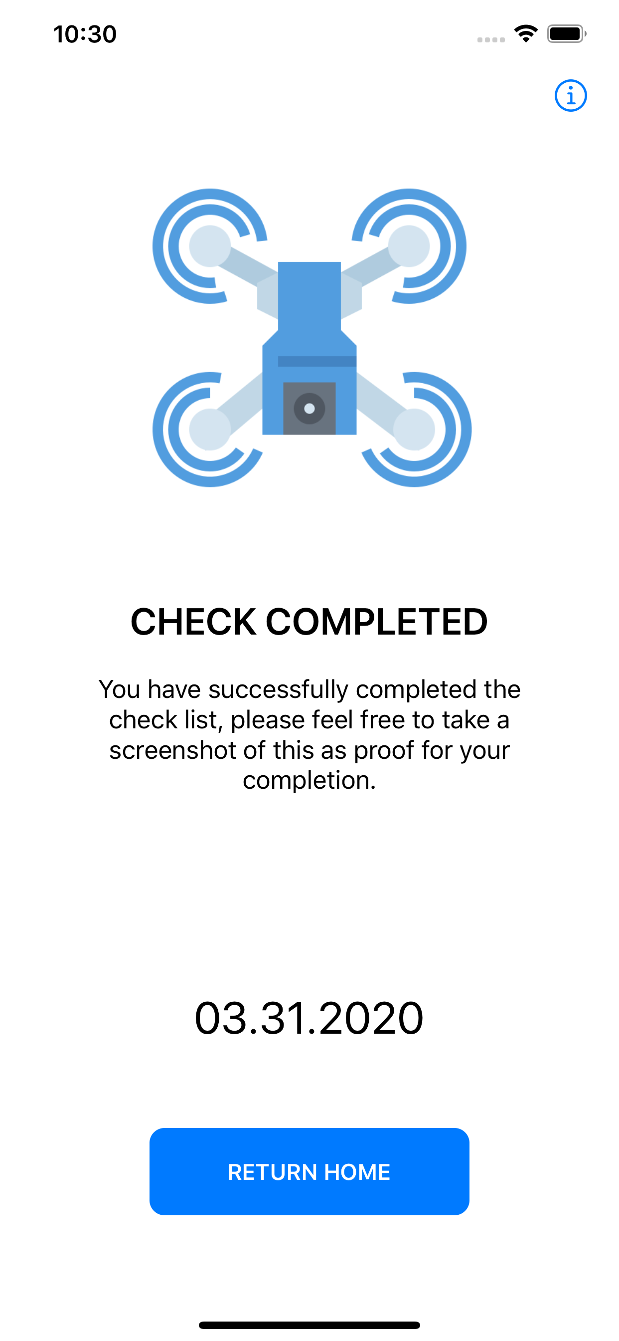 sUAS PreFlight screenshot 3