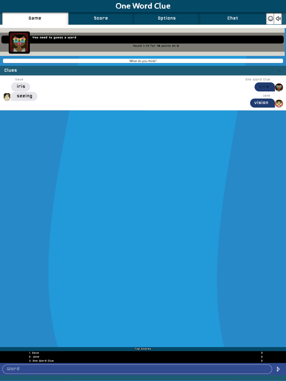 Screenshot #4 pour One Word Clue Same Room Games
