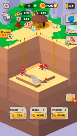 Game screenshot Idle Arheology Tycoon apk