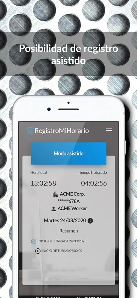 Registro Mi Horario