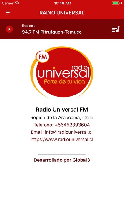 Radio Universal Chile screenshot-4