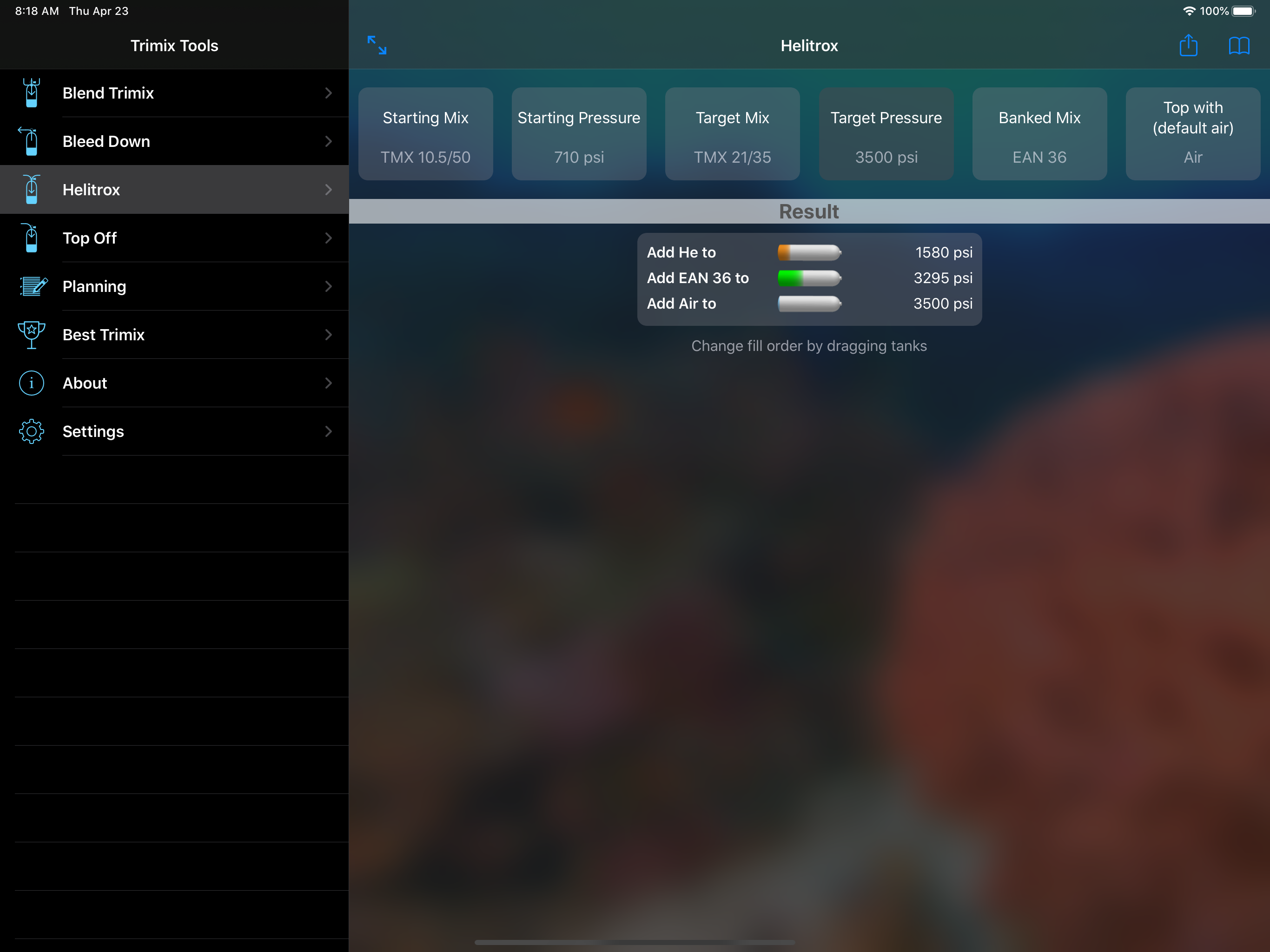 Trimix Tools