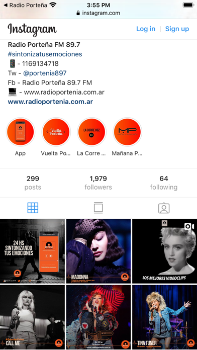 Radio Portena iPhone screenshot 4 - Music app