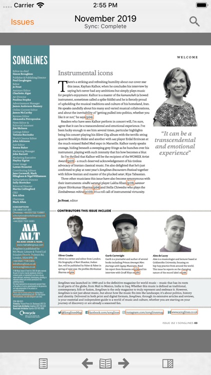 Songlines Magazine