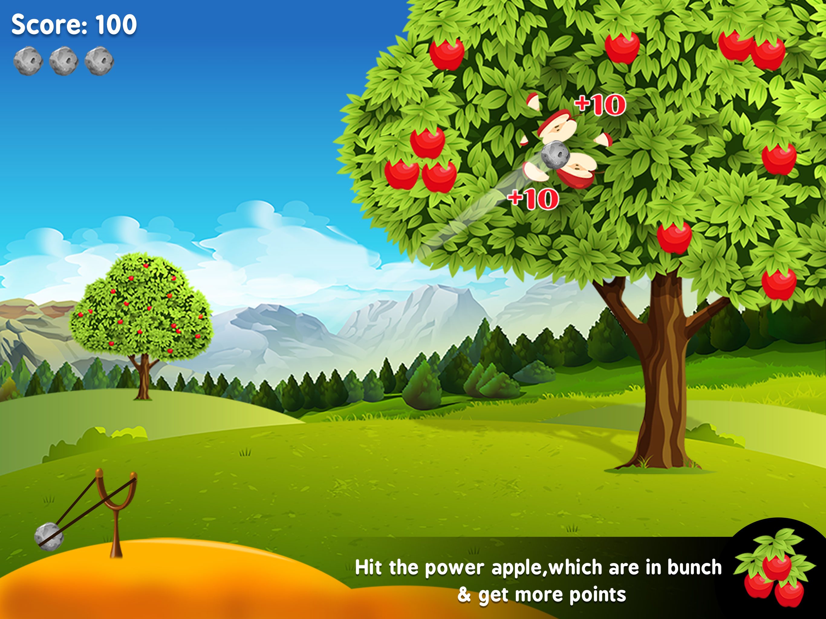 Apple Shooter Knockdown