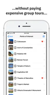 overview : rome travel guide iphone screenshot 2