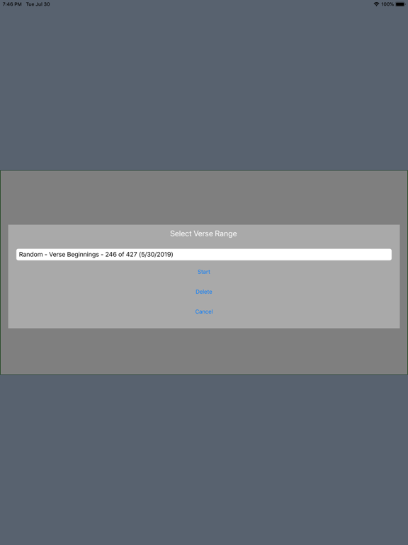 BQ Verse Cards - Team iPad screenshot 4 - Education app