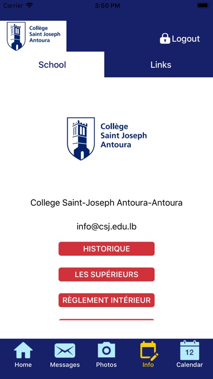 CSJ Antoura - Parents App screenshot-7