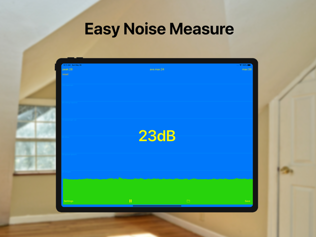 ‎dB meter - noise measure Screenshot