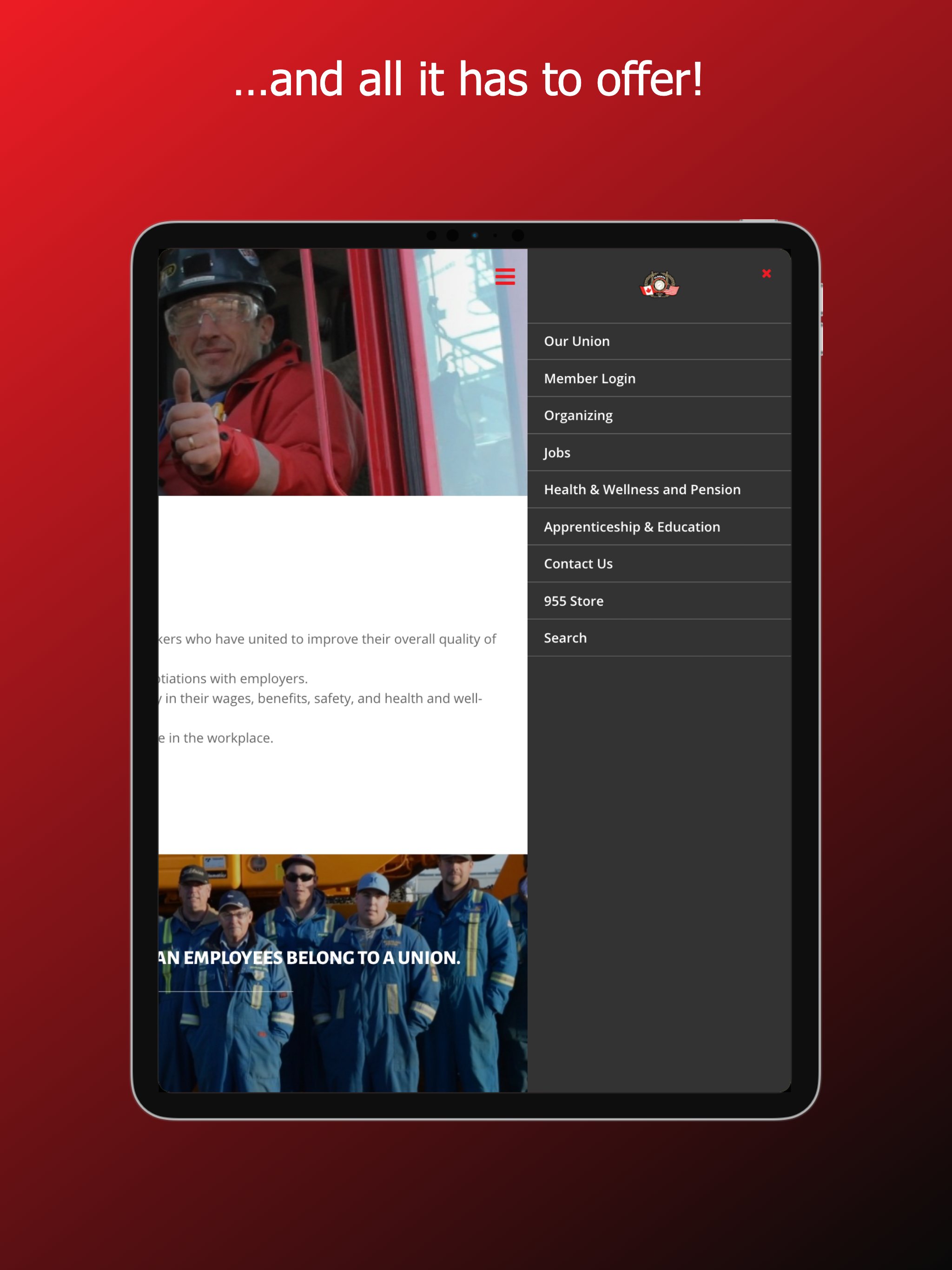 IUOE Local 955 Member App screenshot 5