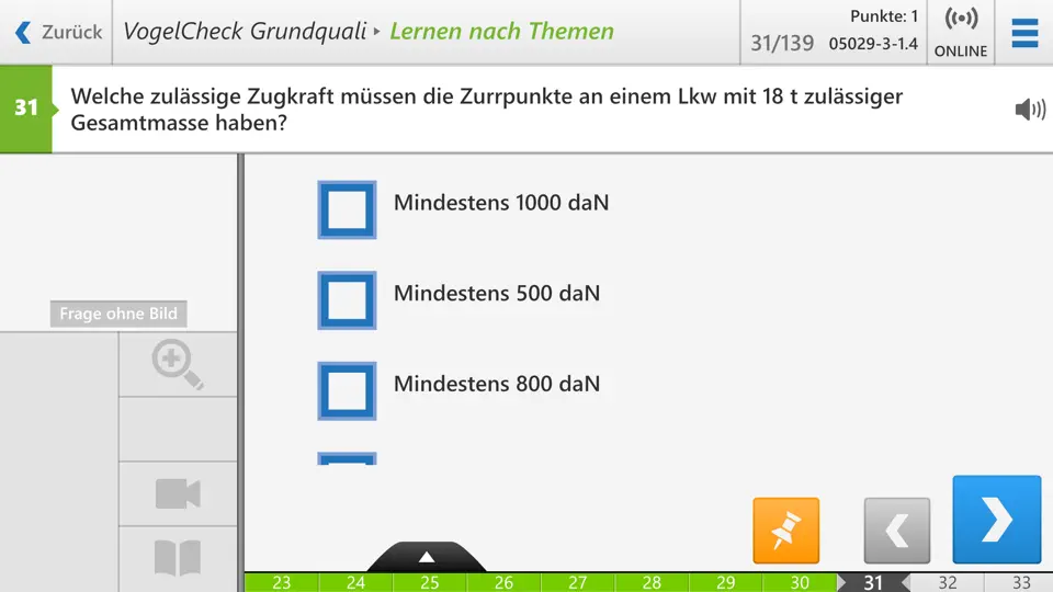 Screenshot von Vogel BKF auf dem iPhone 3