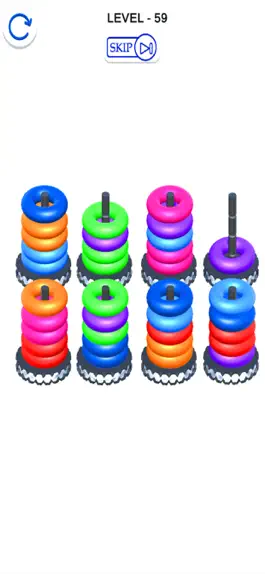 Game screenshot Sort It Stack 3D mod apk