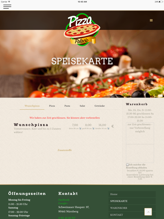 Screenshot #4 pour Pizza Palacio