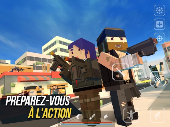 Screenshot #6 pour Grand Battle Royale: Pixel FPS