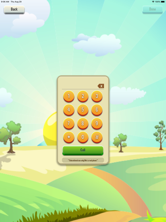 Screenshot #5 pour Kid's Practice 911 Dialer