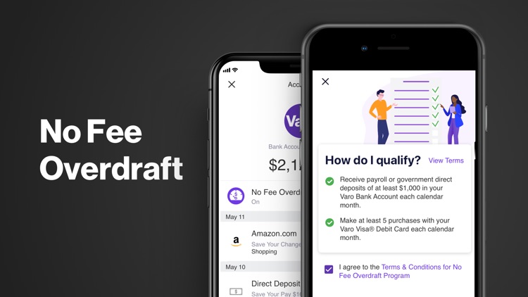 Varo: No Fee Mobile Banking screenshot-3