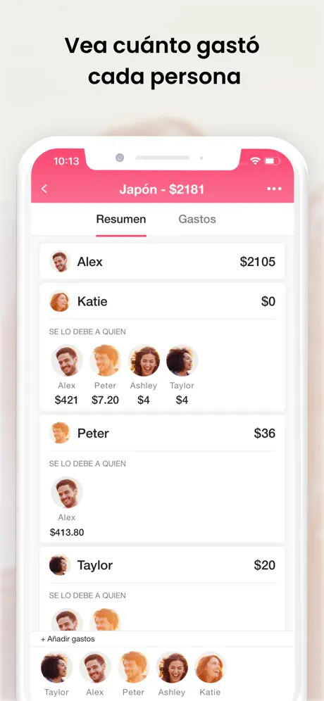 Splity - gastos de grupo