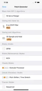 Synth Modes screenshot #2 for iPhone