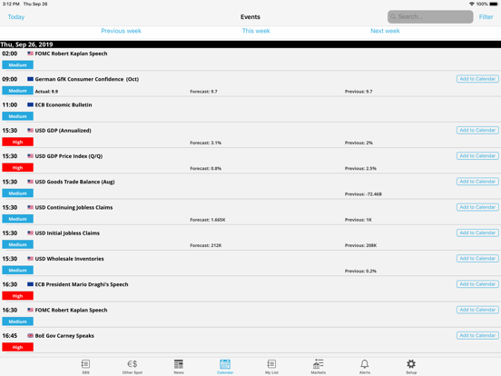 Watch EBS iPad screenshot 4 - Business app