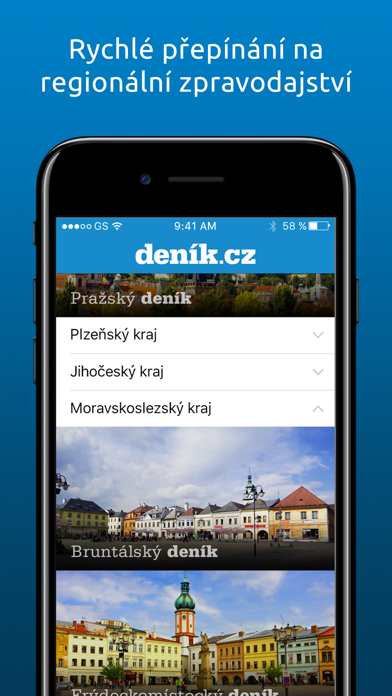Deník.cz Screenshot