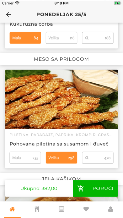 App screenshot