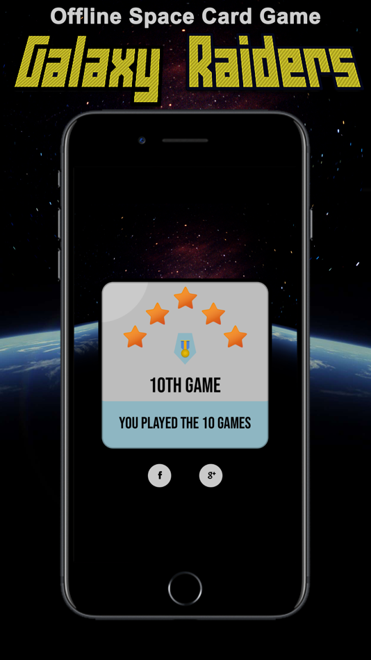 #6. Galaxy Raiders - space cards (iOS) Von: dsgn s.r.o.