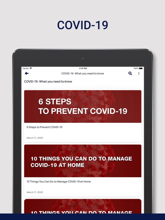 ReadyCentralTX iPad screenshot 2 - Reference app
