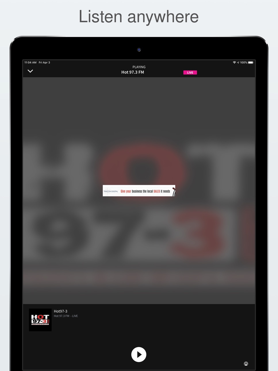 iPad screenshot