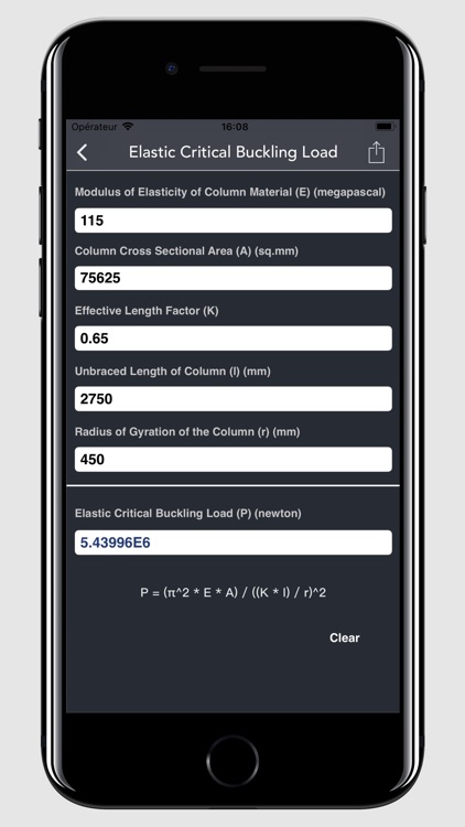 Column Construction Calculator screenshot-6