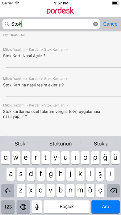 App screenshot