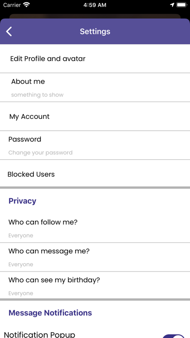 Screenshot #3 pour Dglonet Messenger
